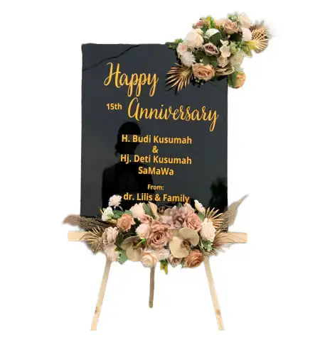 Papan Bunga Akrilik Payungagung